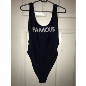 Aerie One Piece Navy Bathing Suit